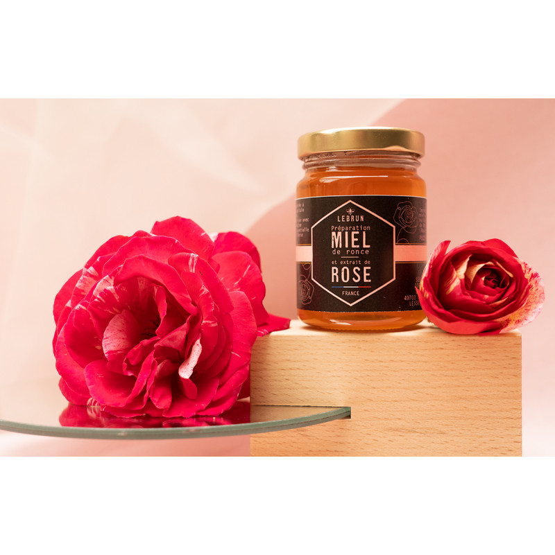 Liqueur de rose au miel