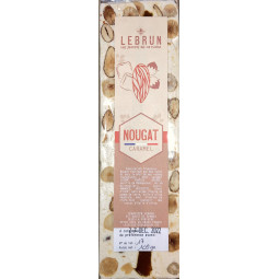 Nougat au caramel au beurre salé Lebrun Les secrets de la ruche